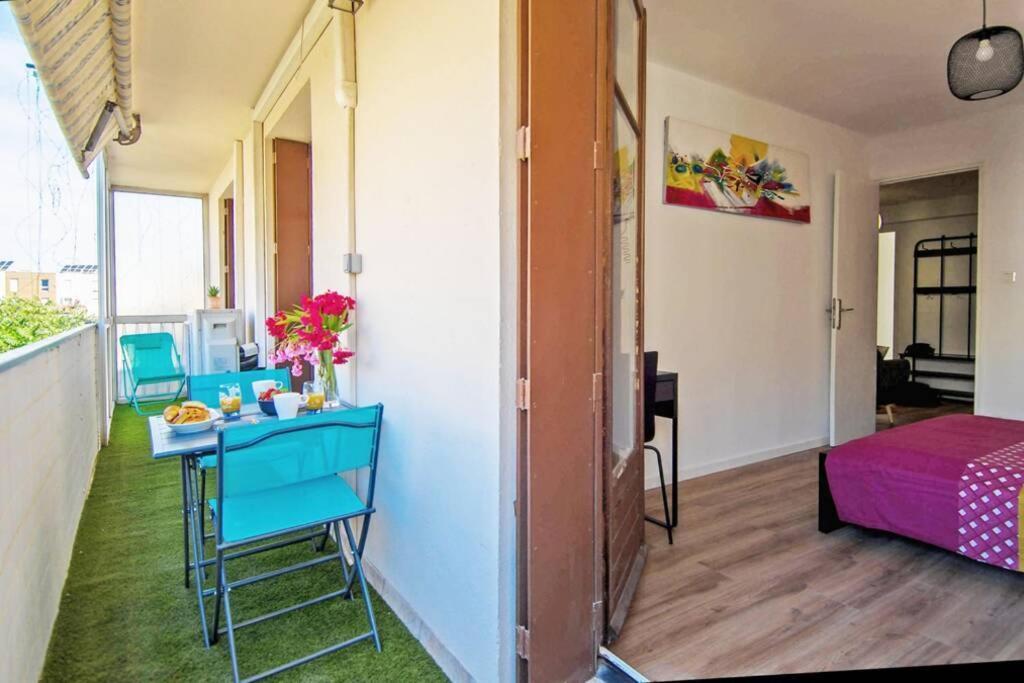 Climatise Gare Stcharles 4 Chambres Grand Balcon / Experience-Immo Marsilya Dış mekan fotoğraf